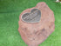 artificial rock urn for cremated ashes