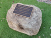 Memorial Rock Urn 1752 Regular Natural Riversand