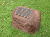 Memorial Rock Urn 1822 Regular Brown