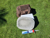 Memorial Rock Urn 1857  Medium Brown