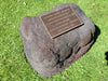 Memorial Rock Urn 1861  Medium Charchole / Black