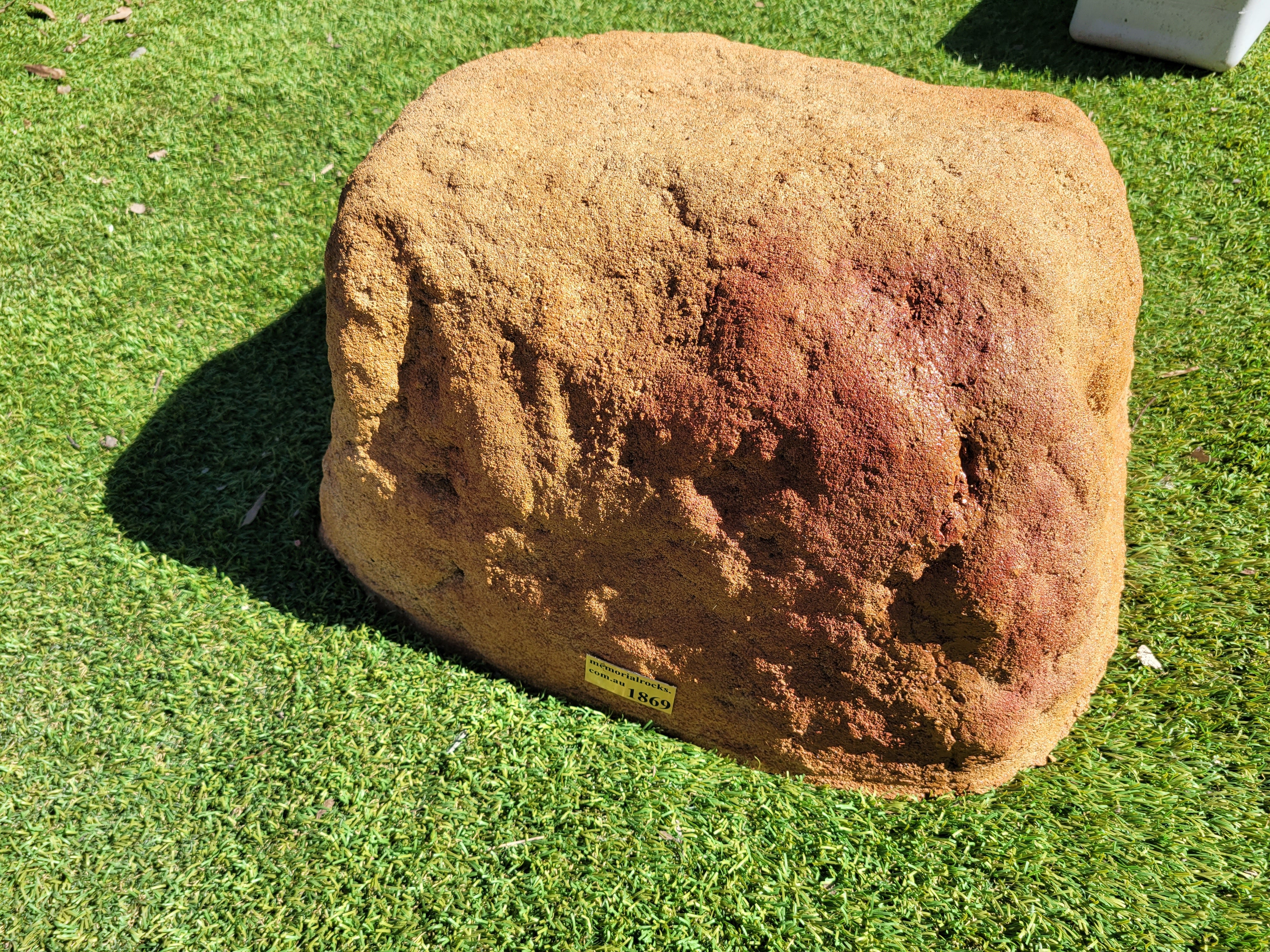Memorial Rock Urn 1869 Large Double Sandstone