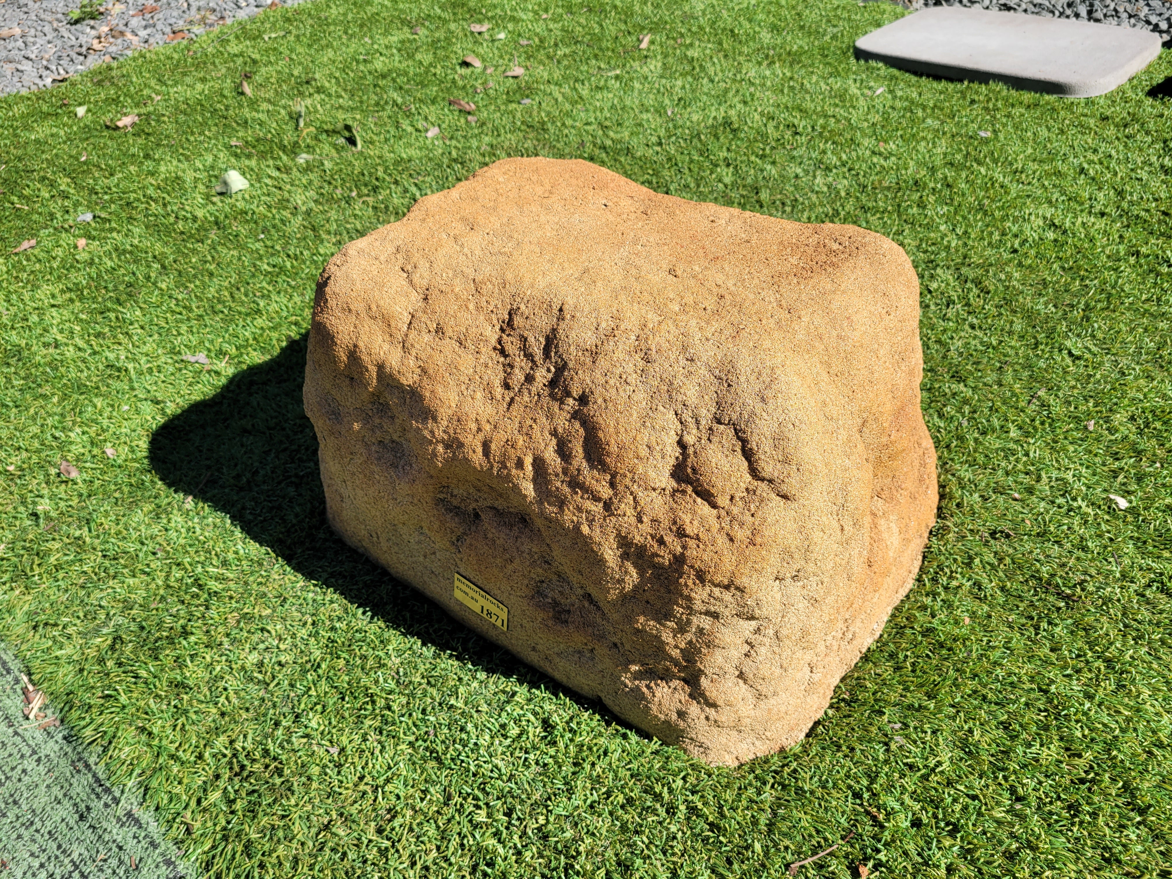 Memorial Rock Urn 1871 Large Double Sandstone