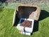 Memorial Rock Urn 1873 Large Double Charcoal/ Black