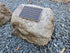 Memorial Rock Urn 2132 Medium Natural Riversand