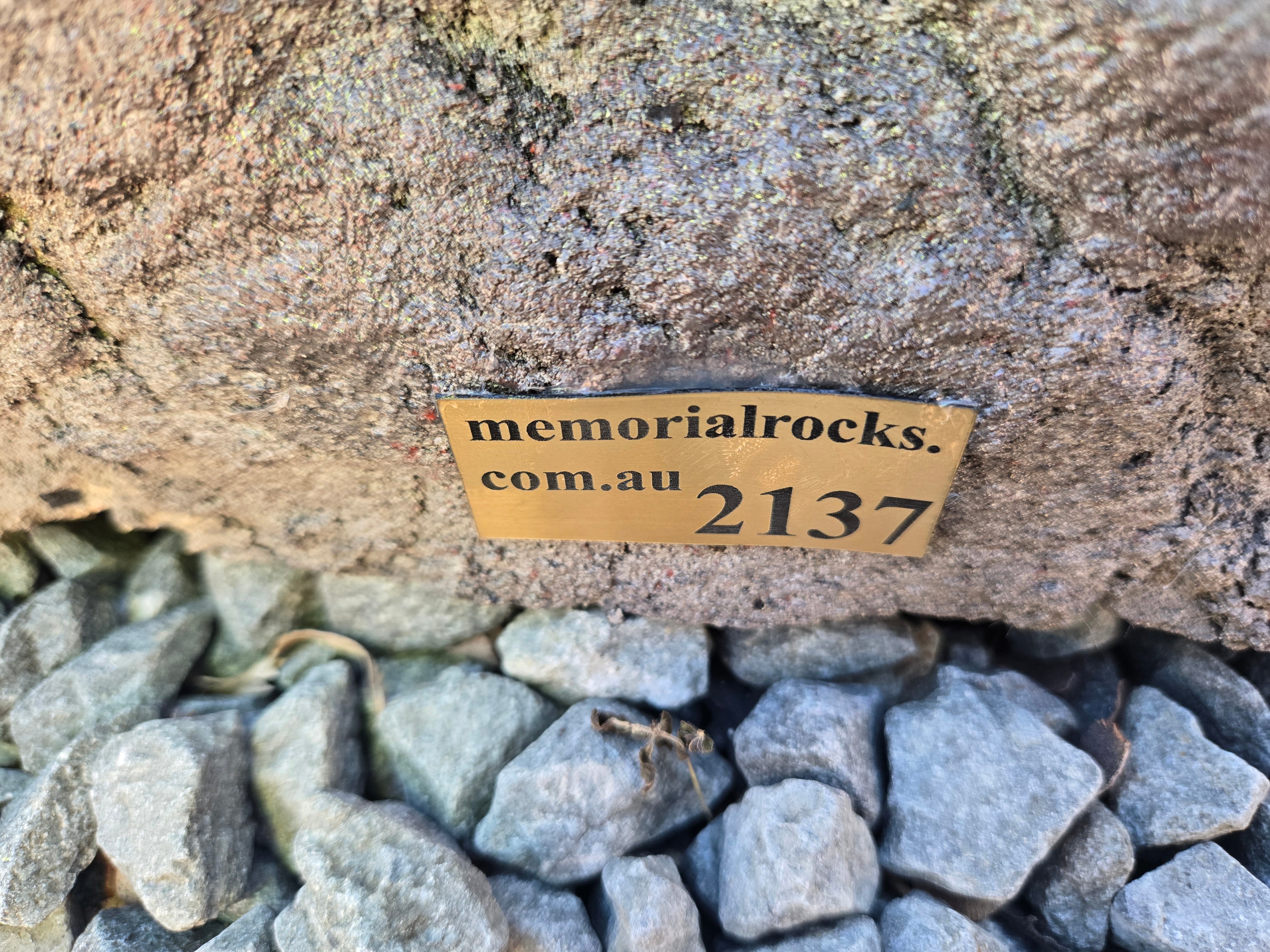 Memorial Rock Urn 2137 Large Double Black