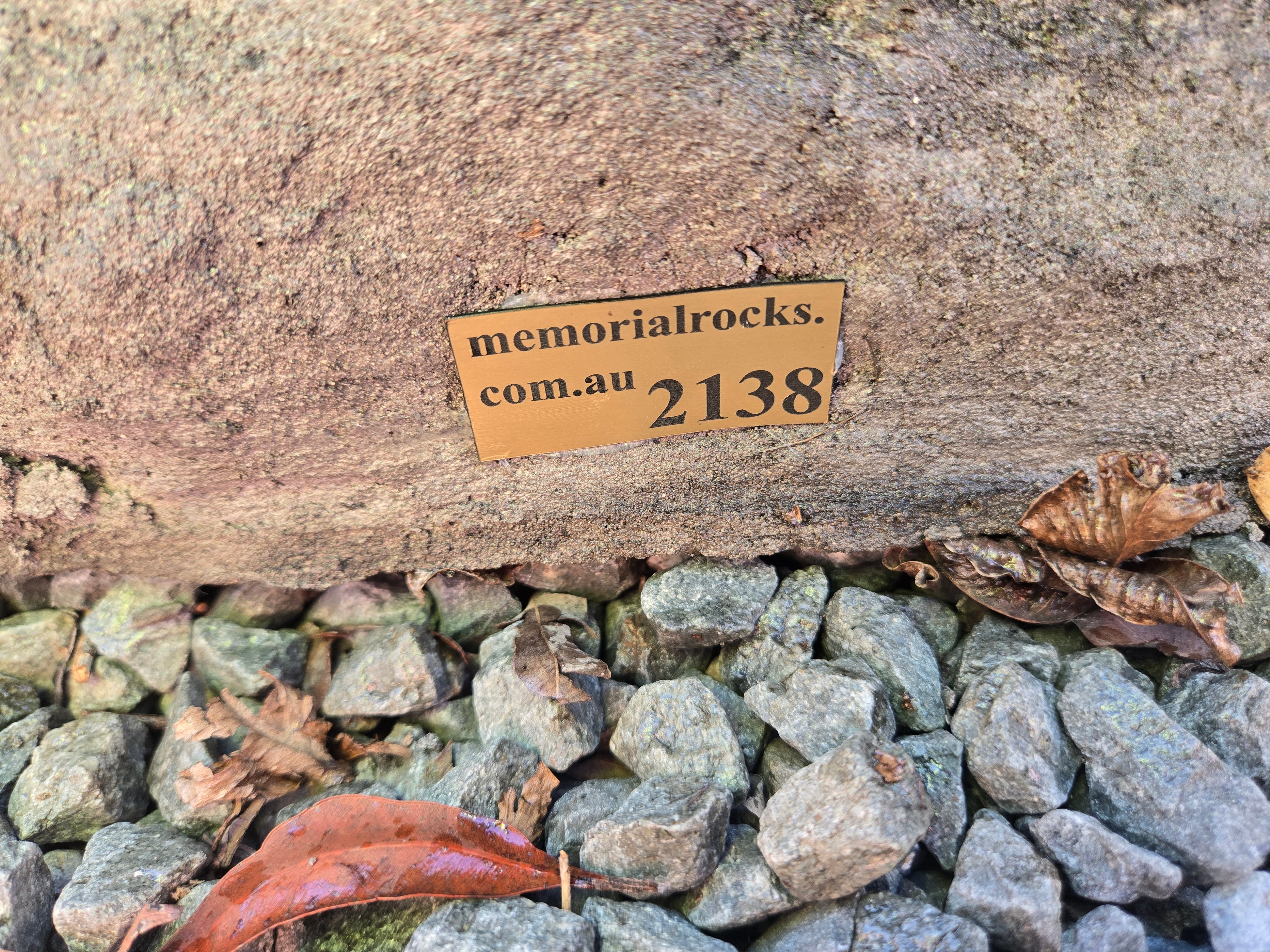 Memorial Rock Urn 2138 Large Double Black