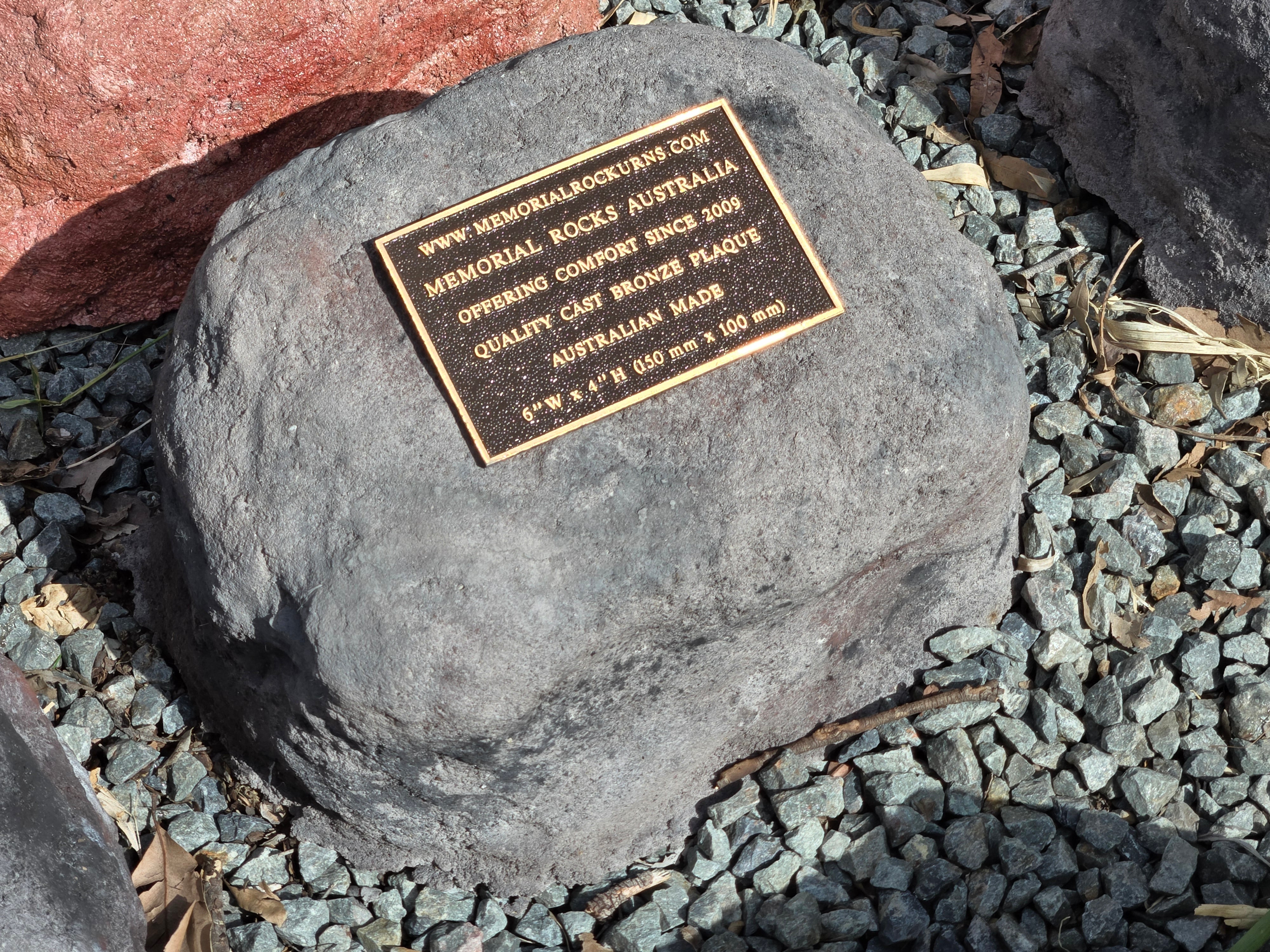 Memorial Rock Urn  2145 Regular Black