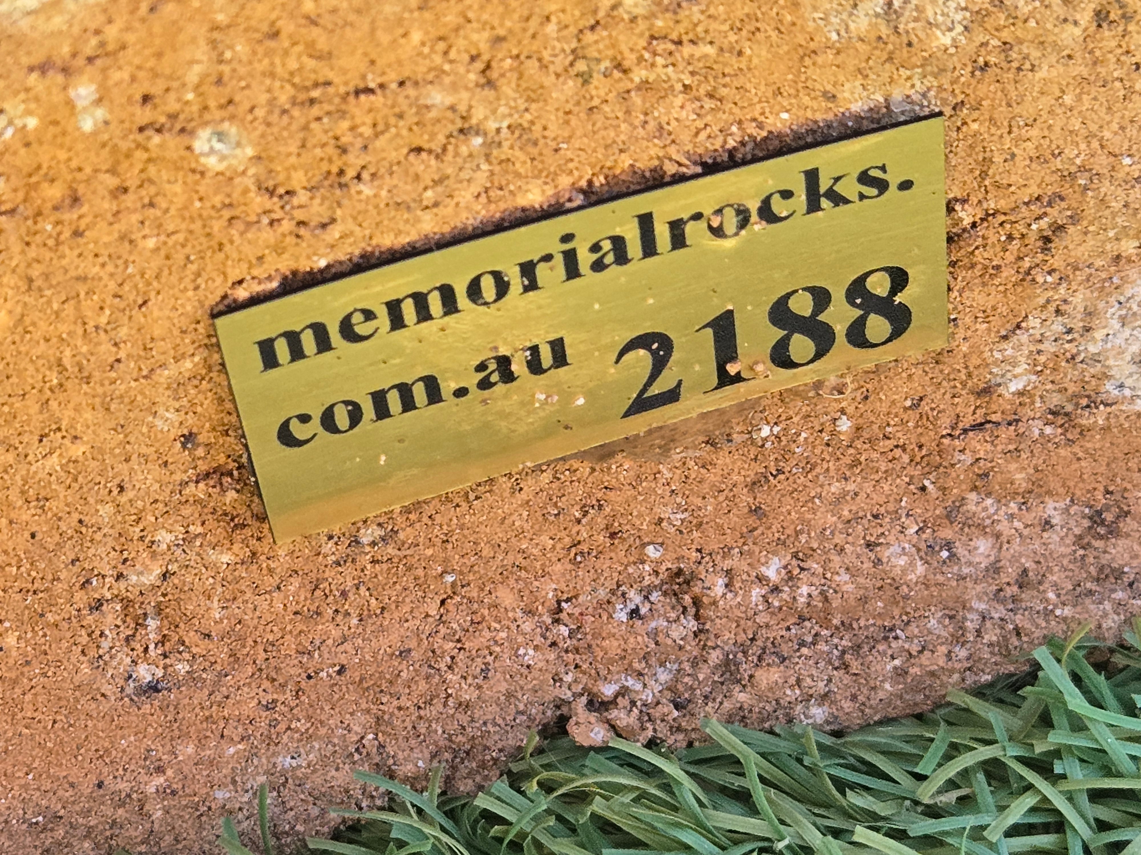 Memorial Rock Urn  2188 Regular Sandstone