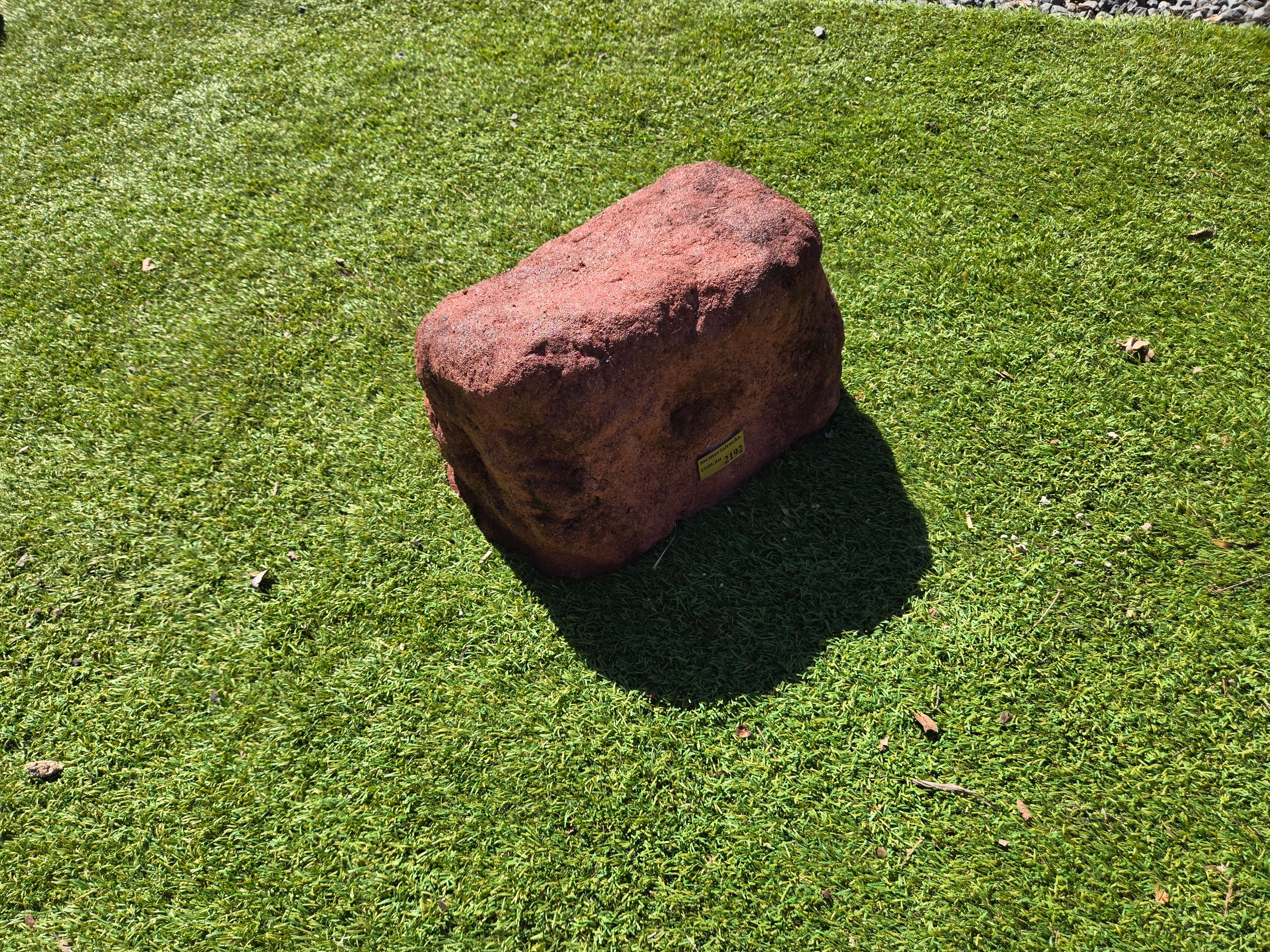 Memorial Rock Urn  2192 Regular Red