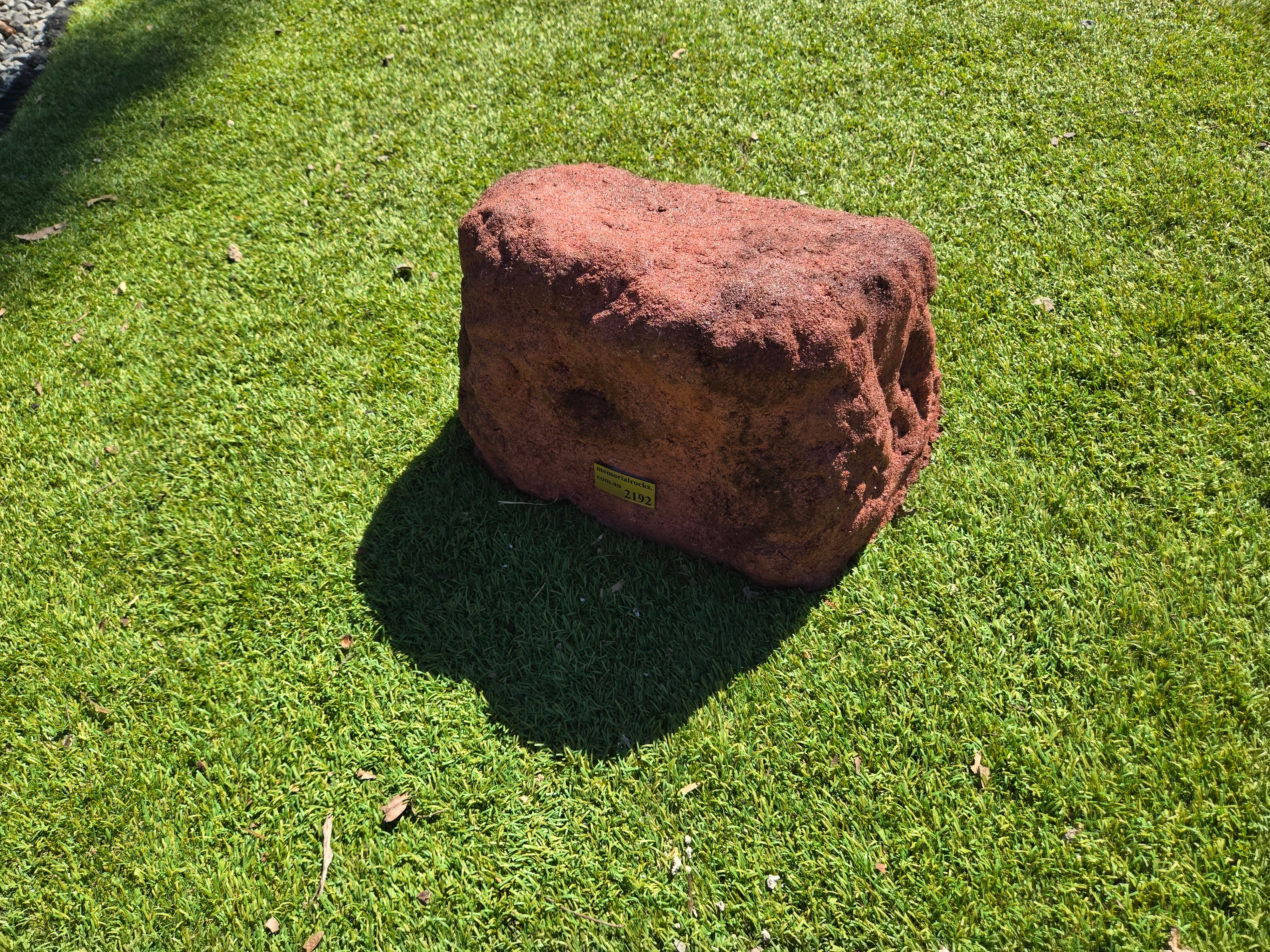 Memorial Rock Urn  2192 Regular Red