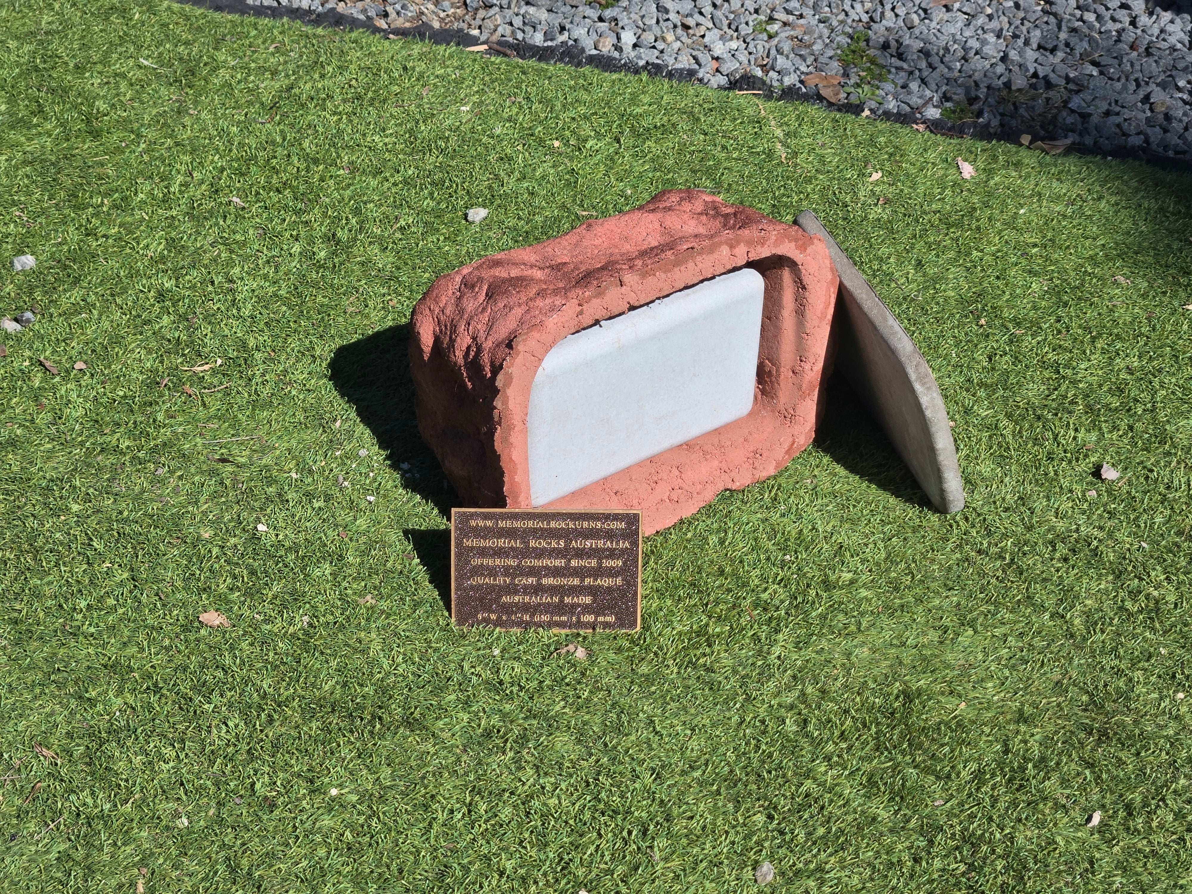 Memorial Rock Urn  2192 Regular Red