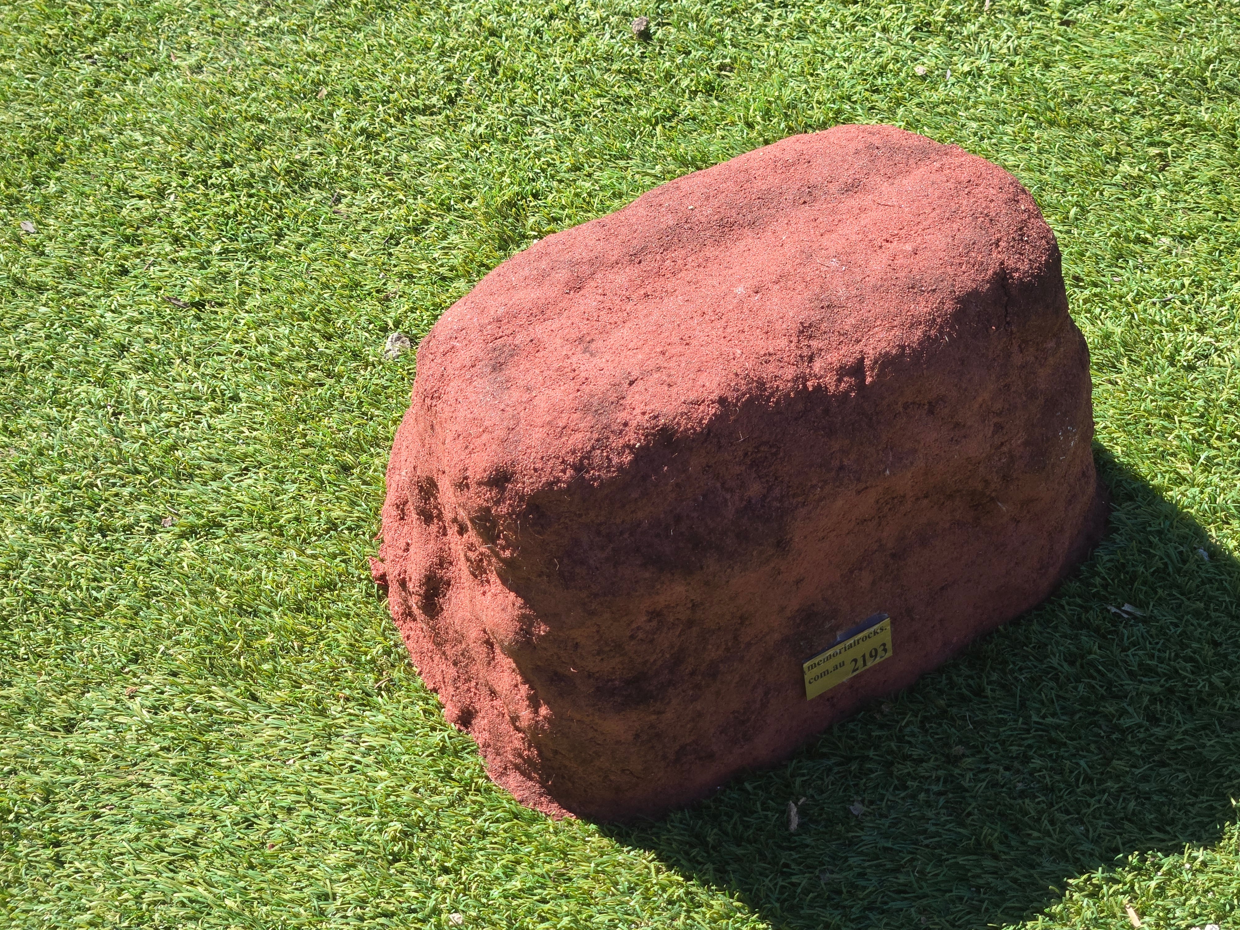 Memorial Rock Urn  2193 Regular Red