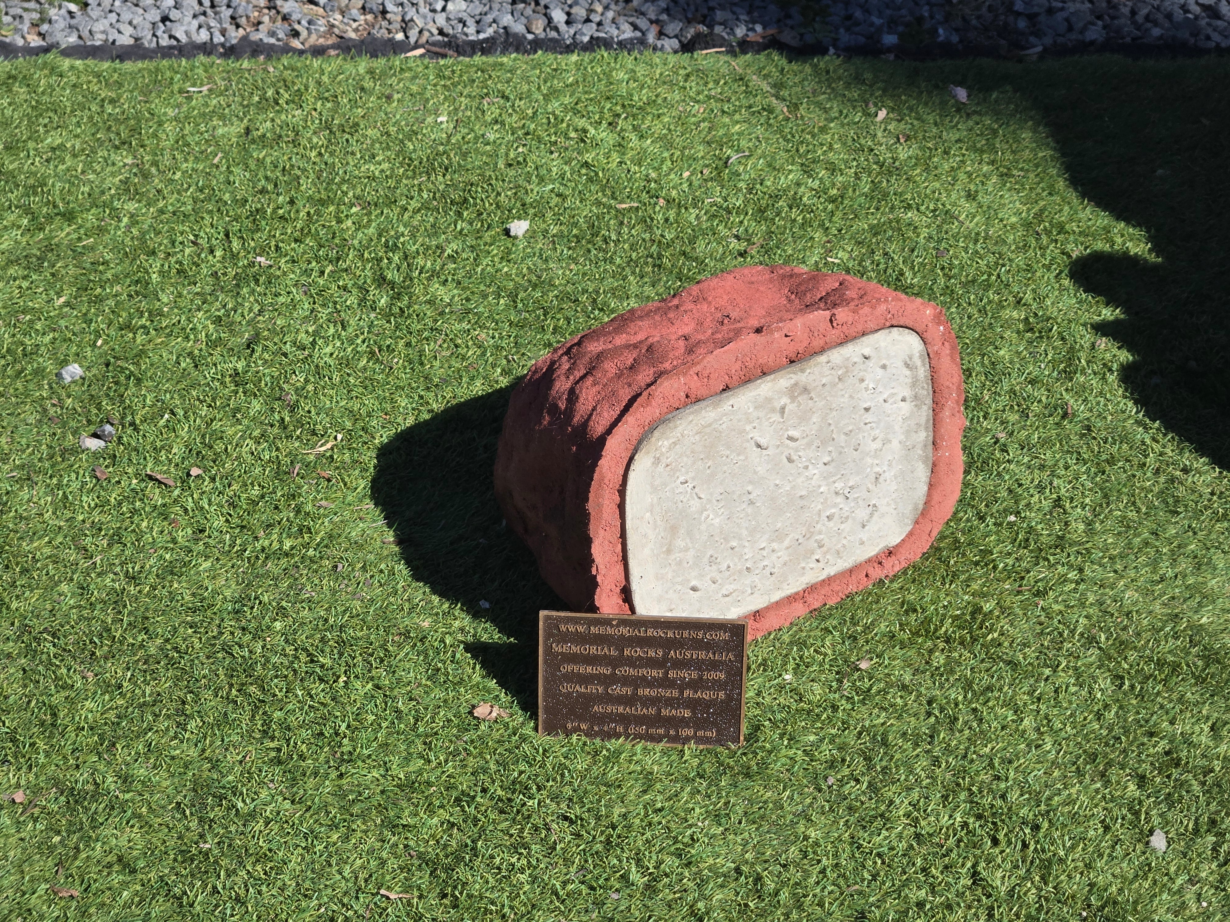 Memorial Rock Urn  2193 Regular Red