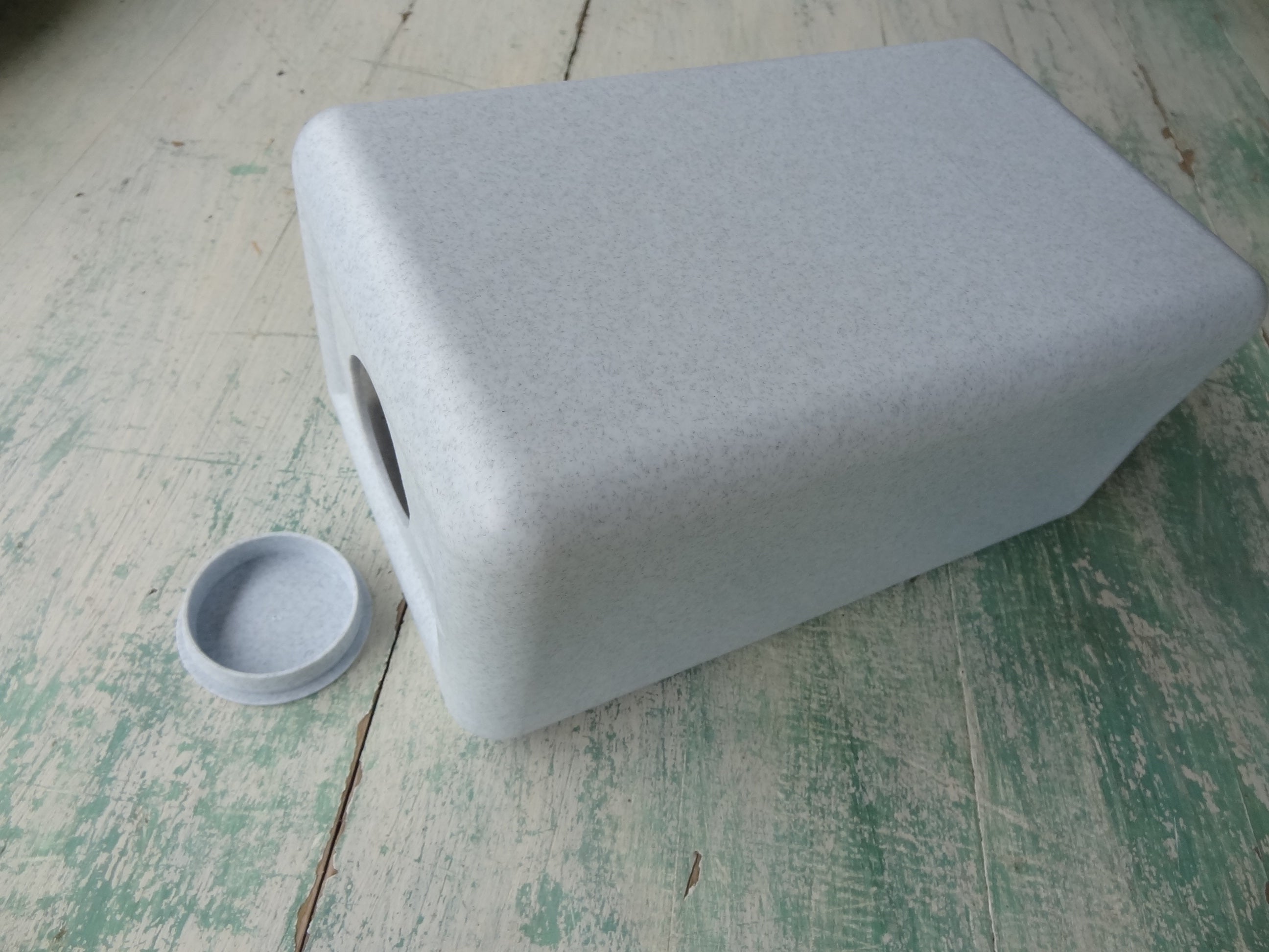 Plastic Cremated Ash Container