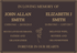 Quality Bronze Plaque Extra Design for Two Names 220mm x 150mm