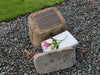 Memorial Rock Urn 1565  Regular. 200mm x150mm indent Novelty Natural Riversand