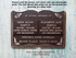 Quality Cut-Out Bronze Plaque for Detachable Plates 220mm x 150mm (1 Plate included)